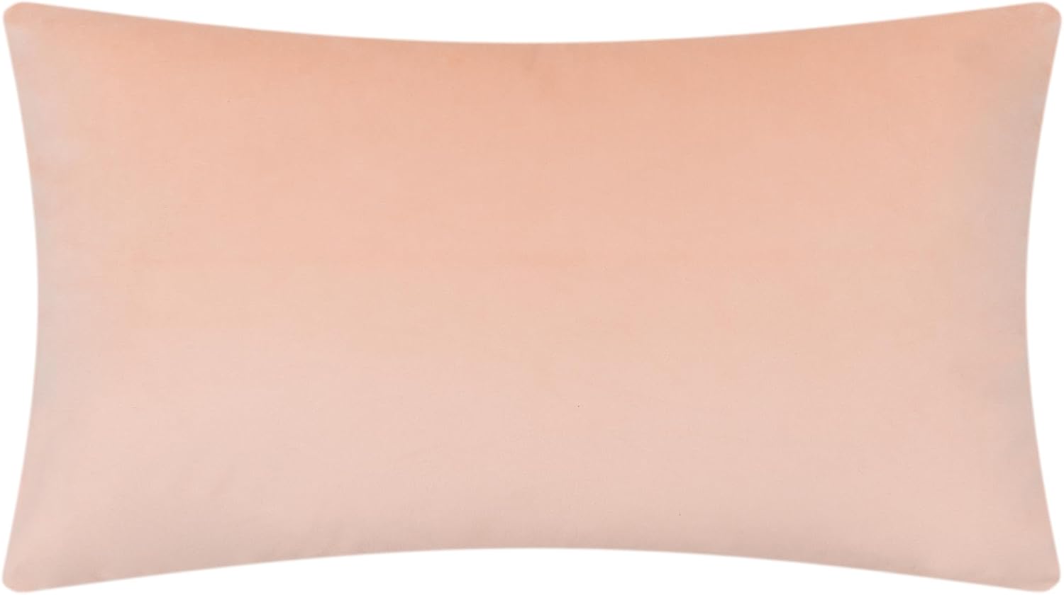 VG|peach-pink|Velvet Pillow Cover