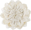 Decorative Throw Pillow with Insert - Cream White / 14 inches