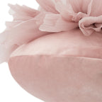 VG|rosegold|Decorative 3D Flower Shaped Throw Pillow