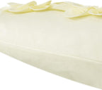 VG|creamy-white|3D Flower Throw Pillow Cover