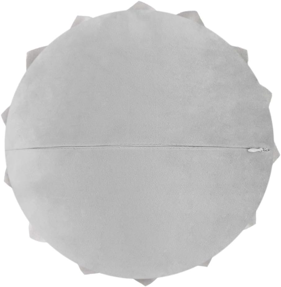 VG|grey|Decorative Throw Pillow with Insert