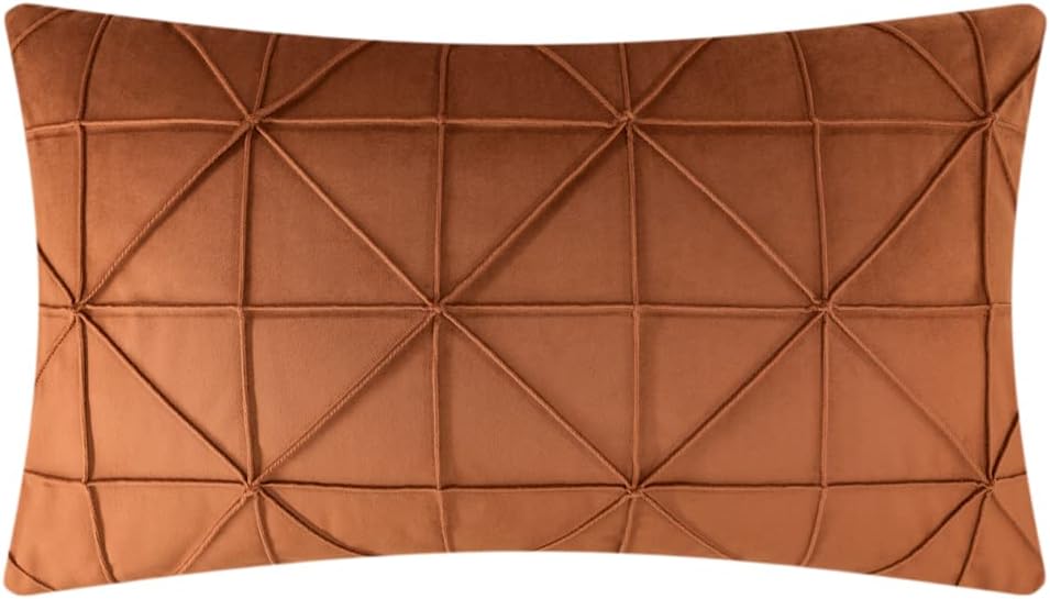 VG|copper-brown|Velvet Pillow Cover