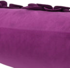 VG|purple-red|3D Flower Throw Pillow Cover