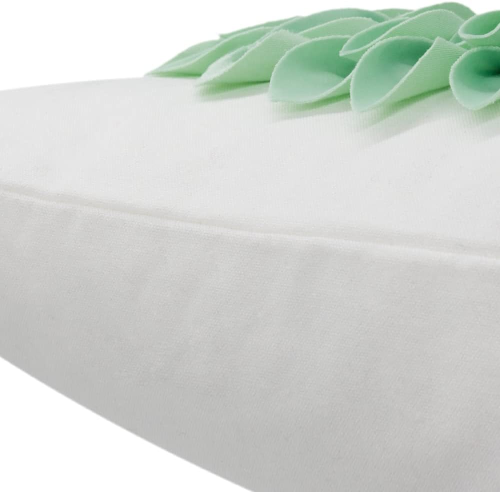 VG|green-mint-green-white-canvas|3D Sunflowers Throw Pillow Cover Wine Red