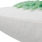 VG|green-mint-green-white-canvas|3D Sunflowers Throw Pillow Cover Wine Red