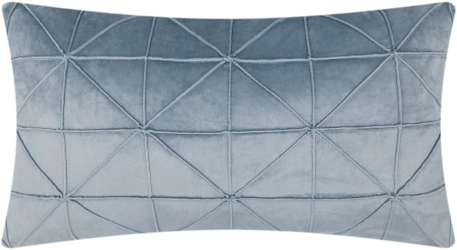 VG|light-blue|Velvet Pillow Cover
