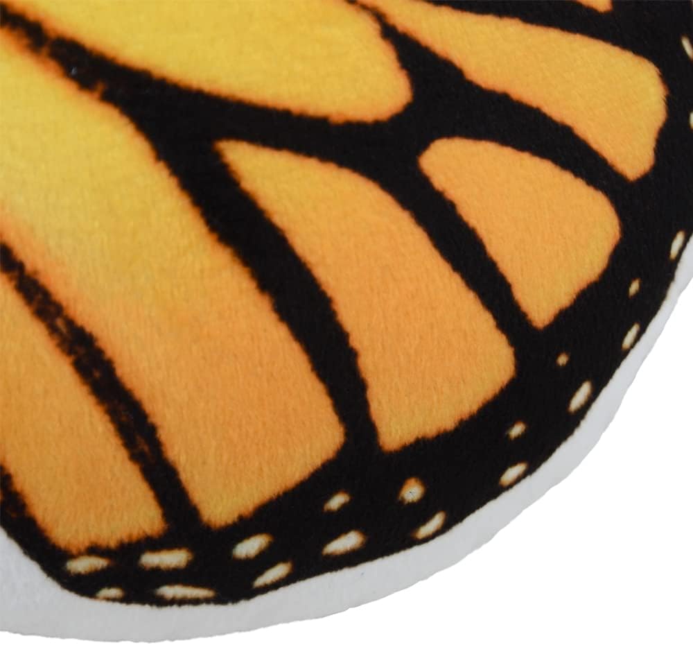 VG|yellow-butterfly|3D Butterfly Throw Pillow, Hot Pink