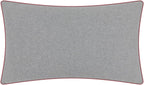 VG|grey-santa|Christmas Decorative Accent Throw Pillow Case Cushion Cover for Sofa Couch Chair
