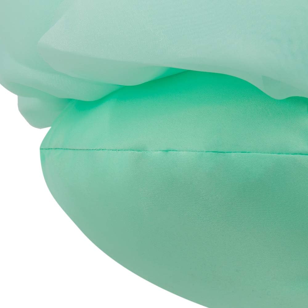 VG|mint-green|3D Flower Throw Pillow Cover