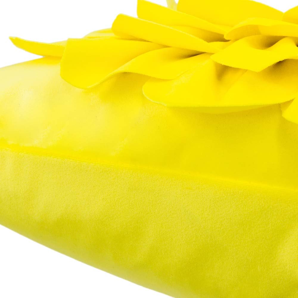 VG|egg-yellow|3D Flower Throw Pillow Covers