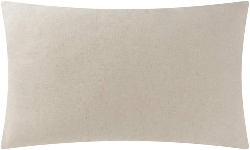 3D Flower Lumbar Throw Pillow Covers White