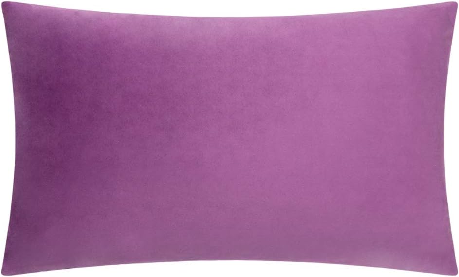 VG|purple|3D Flower Throw Pillow Cover