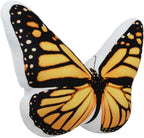 VG|yellow-butterfly|3D Butterfly Throw Pillow, Hot Pink