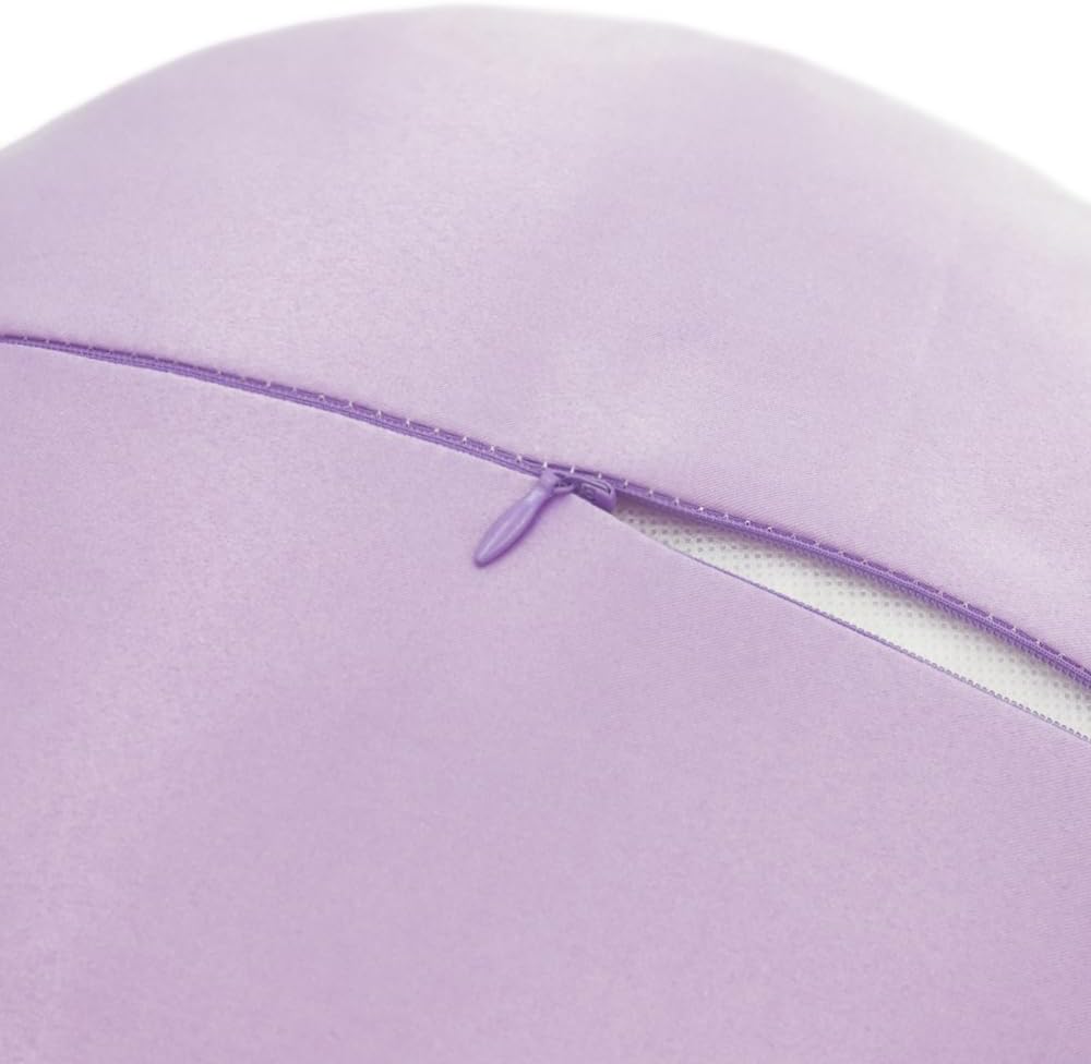 VG|purple|Decorative 3D Flower Shaped Throw Pillow