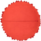 VG|orange|3D Flower Throw Pillow Cover Aesthetic Decorative Daisy Accent Pillow Case Hand Crafted Cushion Round Floral Pillowcase for Home Bed Couch Bedroom Chair