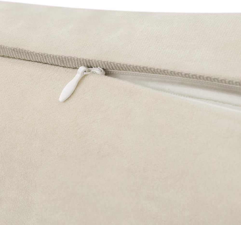 Solid Velvet Decorative Throw Pillowcase Luxury Soft Cushion Cover for Sofa Couch Chair Blue