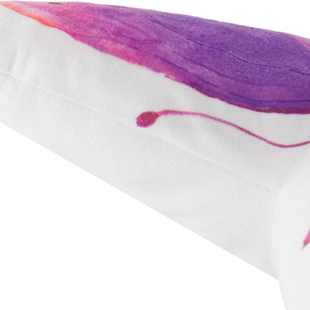 VG|rose-red|3D Butterfly Throw Pillow, Hot Pink