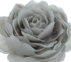 VG|gray|3D Flower Throw Pillow Cover