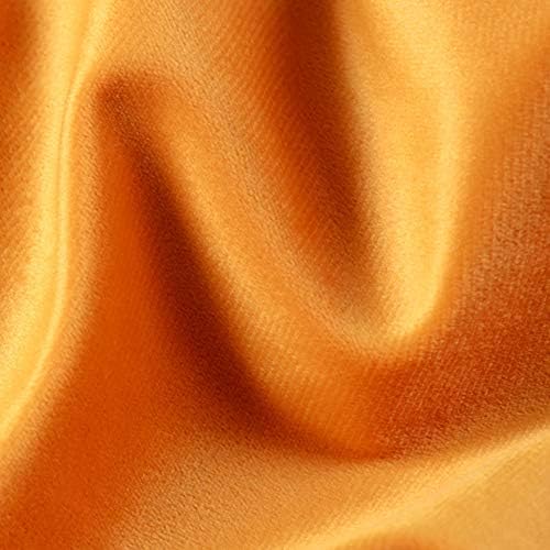 VG|yellow|Velvet Pillow Cover