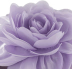 VG|purple|3D Flower Throw Pillow Cover