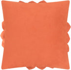 VG|pumpkin-orange|3D Flower Throw Pillow Covers