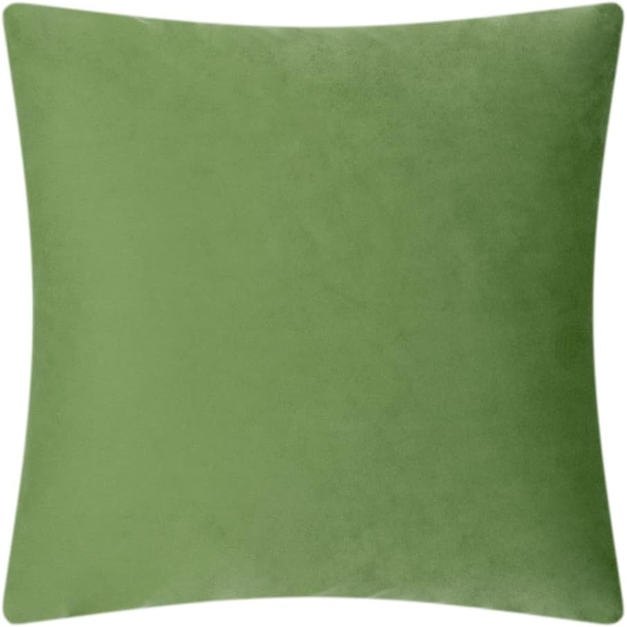 VG|green|Velvet Pillow Cover