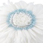 VG|white|Decorative 3D Flower Shaped Throw Pillow