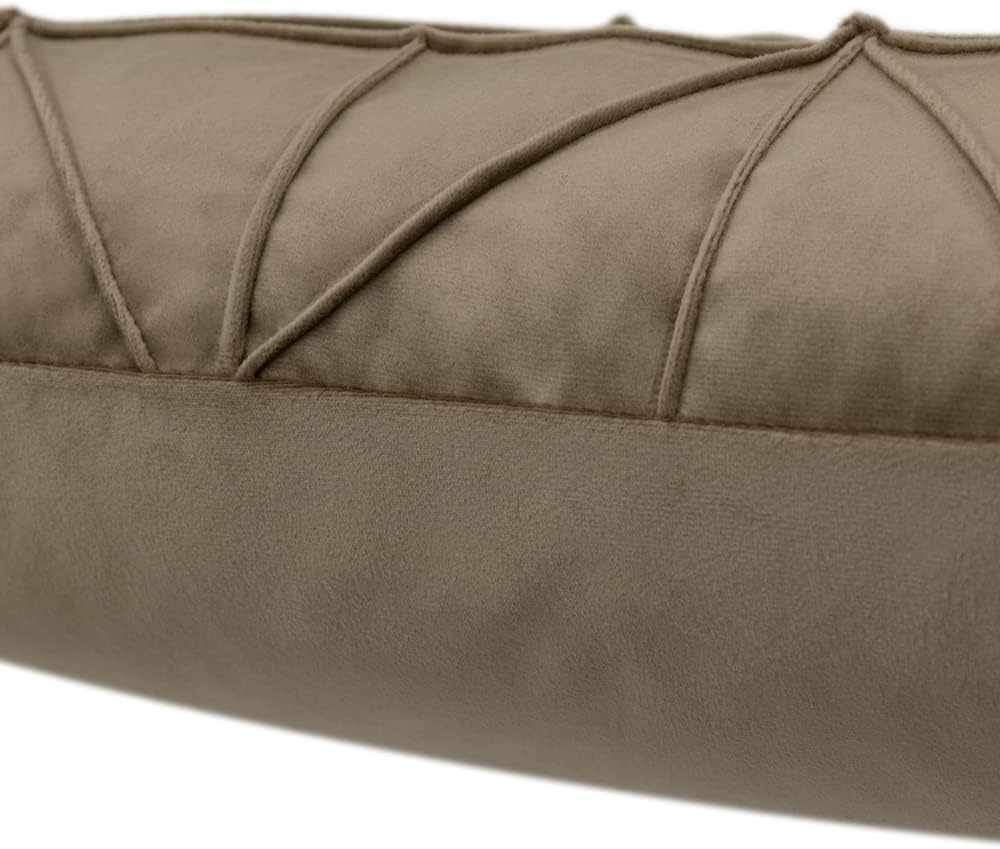VG|dark-brown|Velvet Pillow Cover