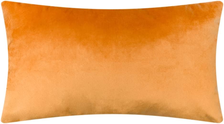 VG|yellow|Velvet Pillow Cover
