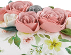 VG|3dflower-f-pink|Decorative 3D Flower Throw Pillow Covers