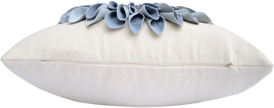 VG|blue-dusty-blue-beige-canvas|3D Sunflowers Throw Pillow Cover Wine Red