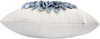 VG|blue-dusty-blue-beige-canvas|3D Sunflowers Throw Pillow Cover Wine Red