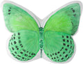 VG|light-green|3D Butterfly Throw Pillow, Hot Pink