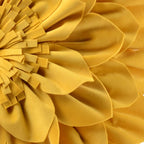 VG|yellow|3D Flower Throw Pillow Covers