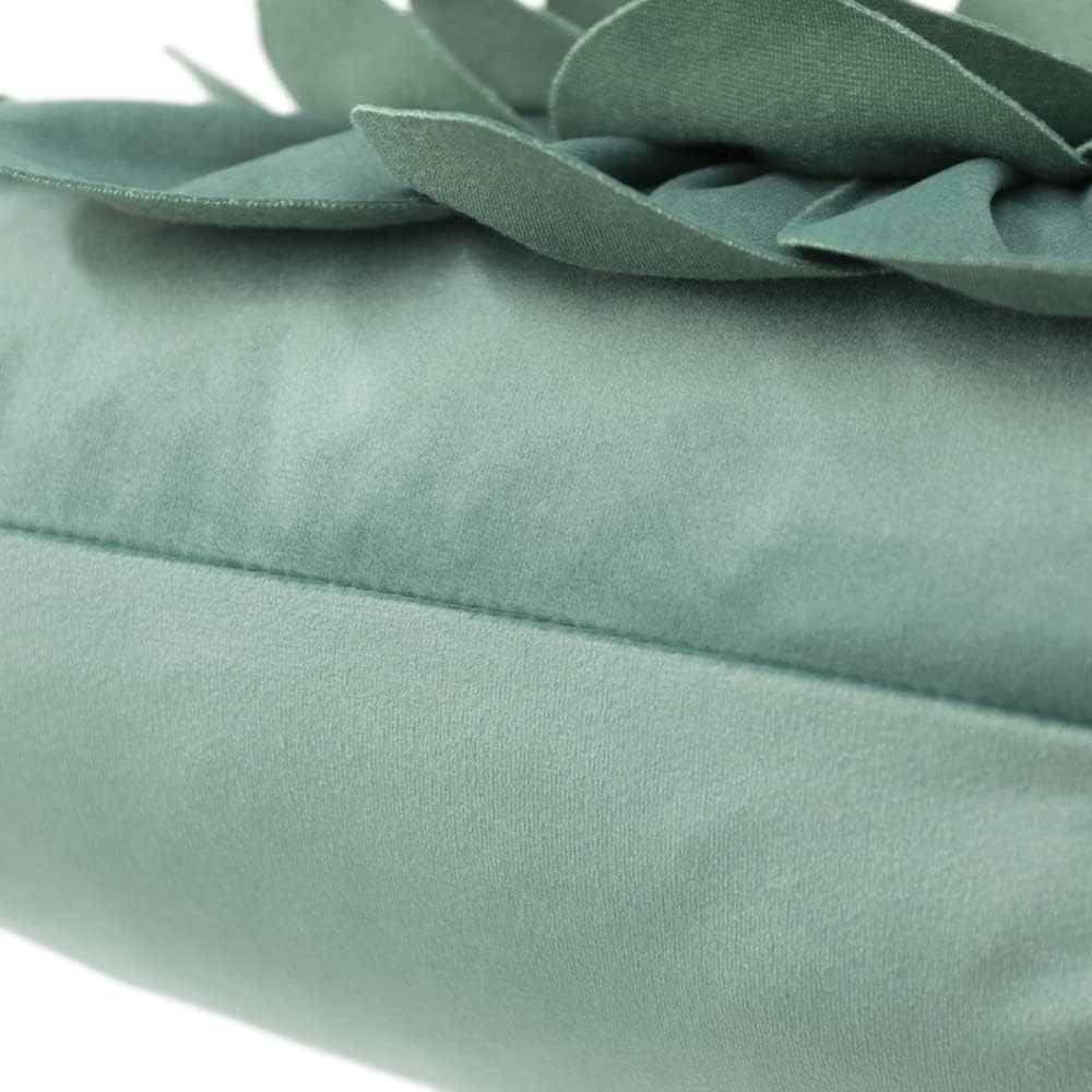 VG|green|3D Flower Throw Pillow Covers