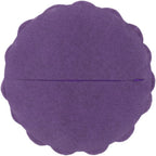 VG|purple|Handmade 3D Flower Throw Pillow Round Cushion