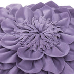 VG|purple|3D Flower Throw Pillow Covers
