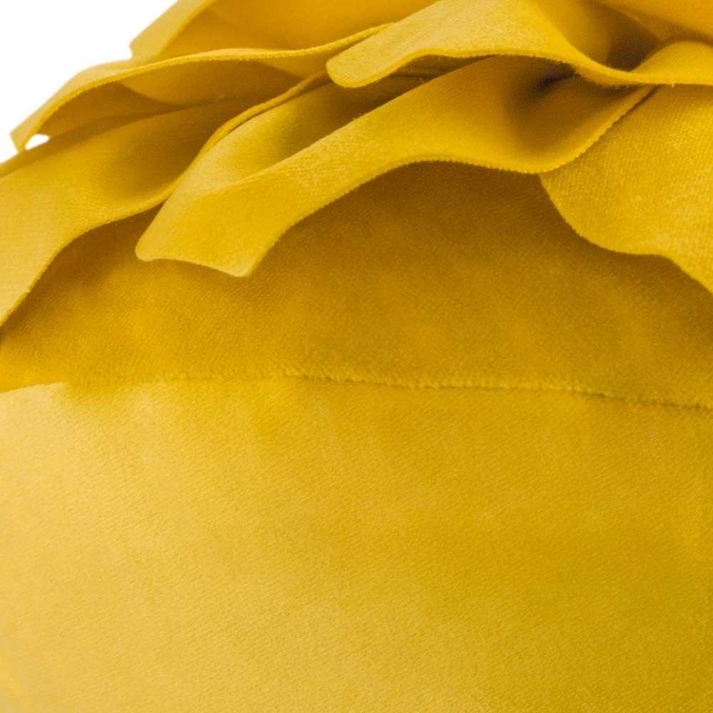 VG|yellow|Decorative Throw Pillow with Insert