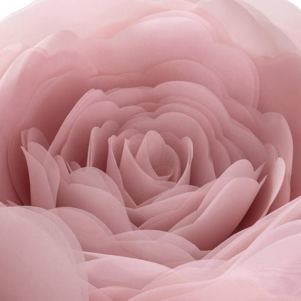 VG|rose-gold|3D Flower Throw Pillow Cover
