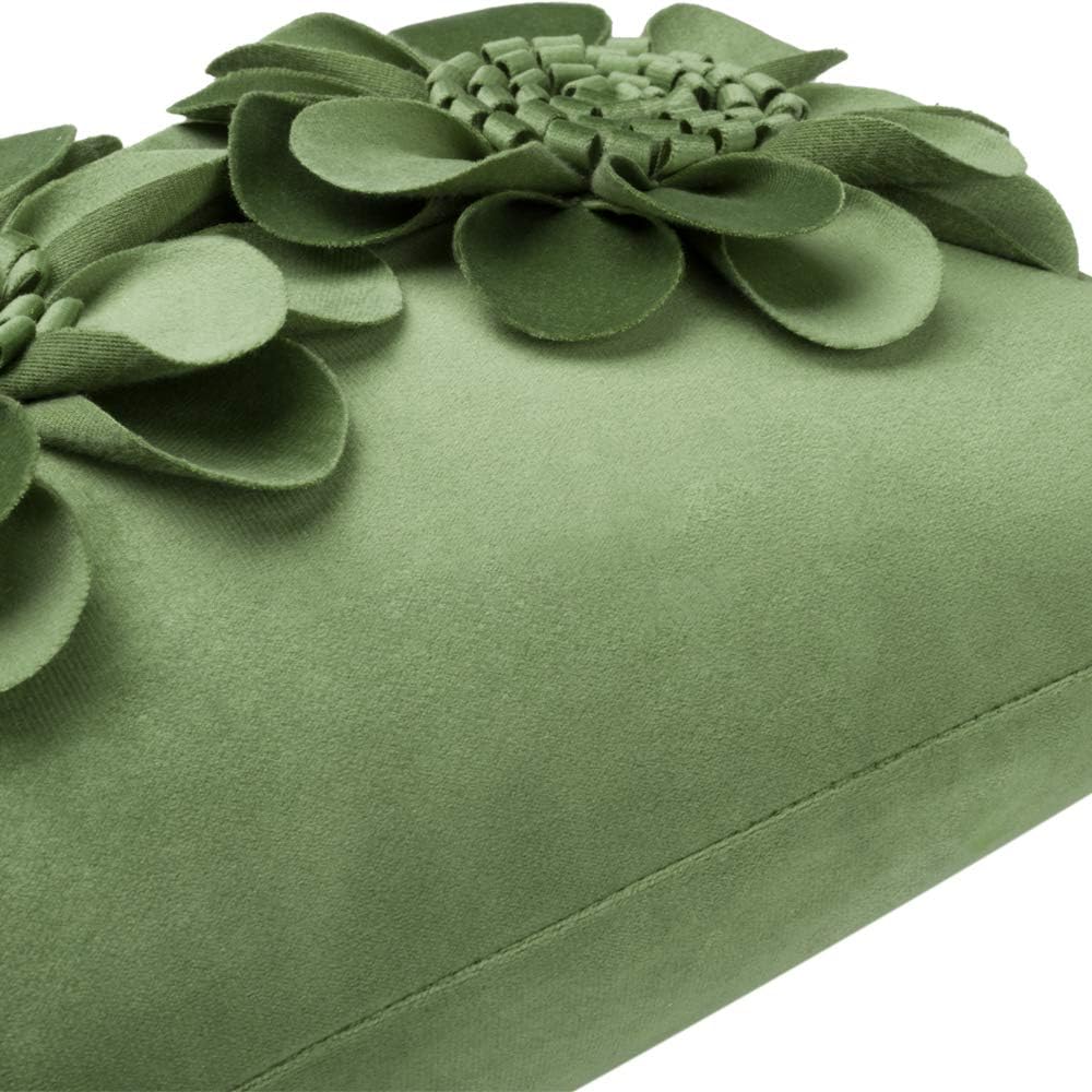 VG|green|3D Flower Throw Pillow Cover