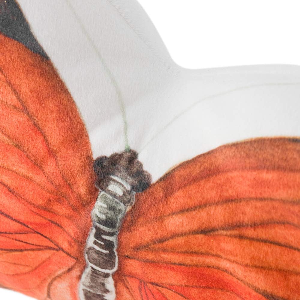 VG|light-orange|3D Butterfly Throw Pillow, Hot Pink