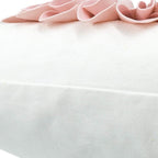 VG|pink-light-pink-white-canvas|3D Sunflowers Throw Pillow Cover Wine Red