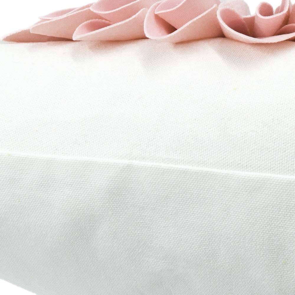 VG|pink-light-pink-white-canvas|3D Sunflowers Throw Pillow Cover Wine Red