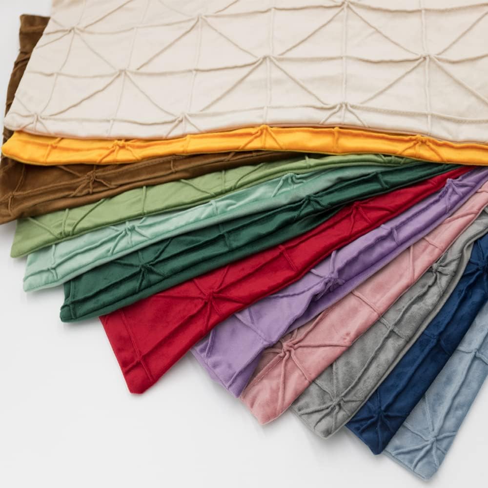 VG|dark-green,green,light-blue,purple-lilac,red,sage-green,teal-blue|Velvet Pillow Cover