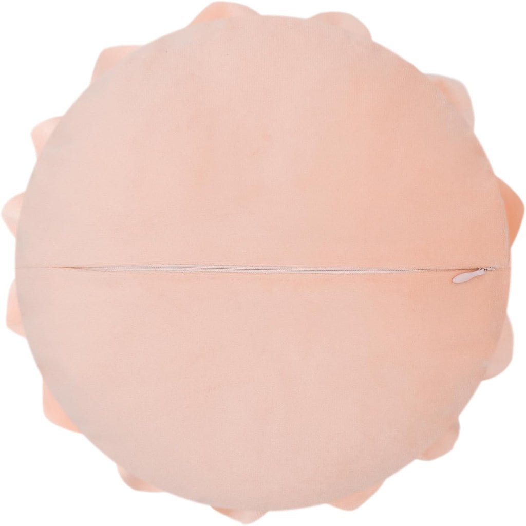VG|peach-pink|Decorative Throw Pillow with Insert