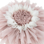 VG|rosegold|Decorative 3D Flower Shaped Throw Pillow