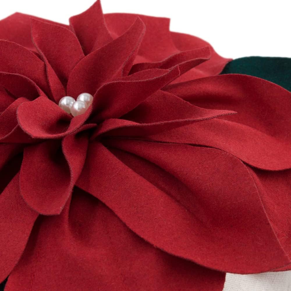 Luxury 3D Flower Throw Pillow Cover