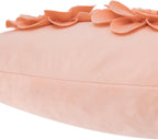 VG|peach-pink|3D Flower Throw Pillow Cover