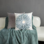 VG|blue-light-blue-white-canvas|3D Sunflowers Throw Pillow Cover Wine Red
