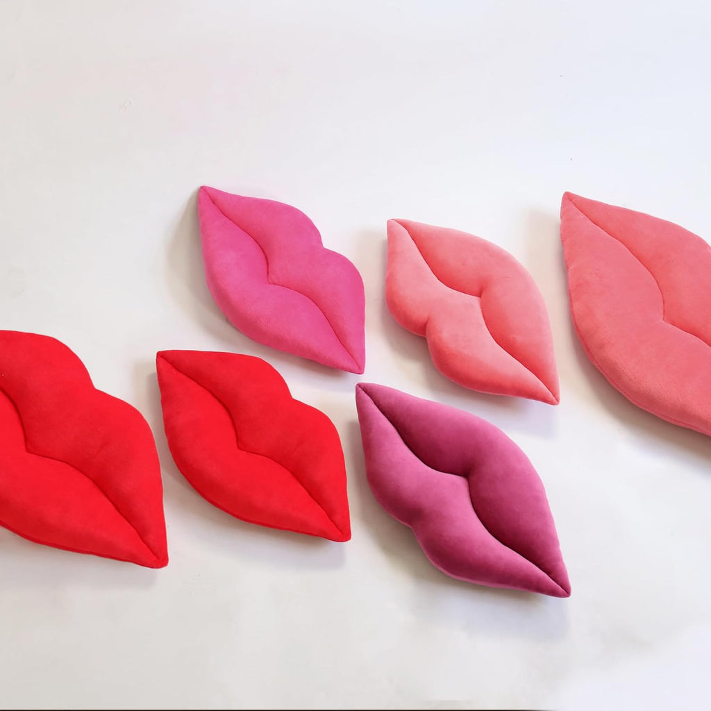 3D Lip Throw Pillow Cute Decorative Pillow Soft Cushion for Sofa Couch Bed Home Decor Girls